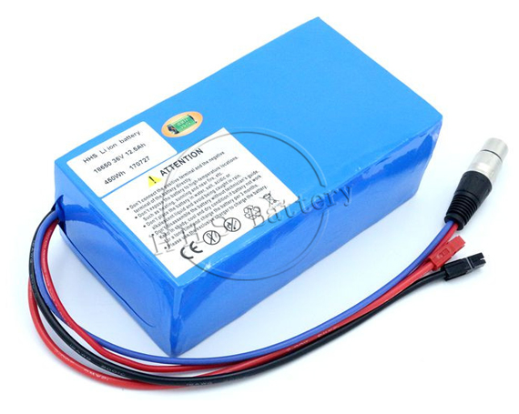 36V E-bike Battery 12.5Ah 10S5P Electric Bicycle Electric Scooter Battery with BMS